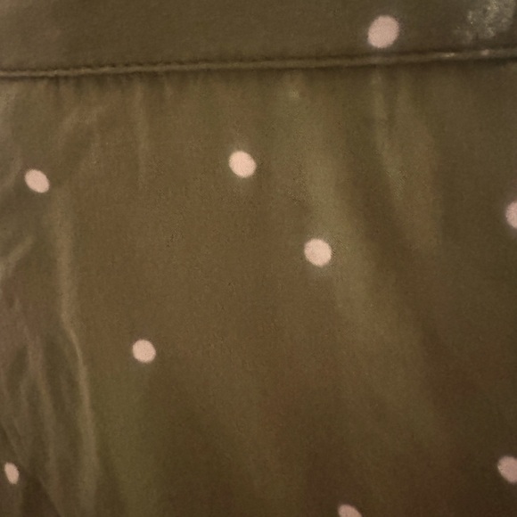 SIR THE LABEL Elsa SHORTS polka dot olive size 2 (US 6). - Picture 8 of 12